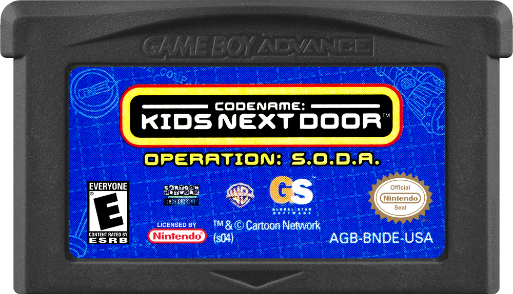 Codename Kids Next Door Operation SODA media 5 for GameBoy Advance